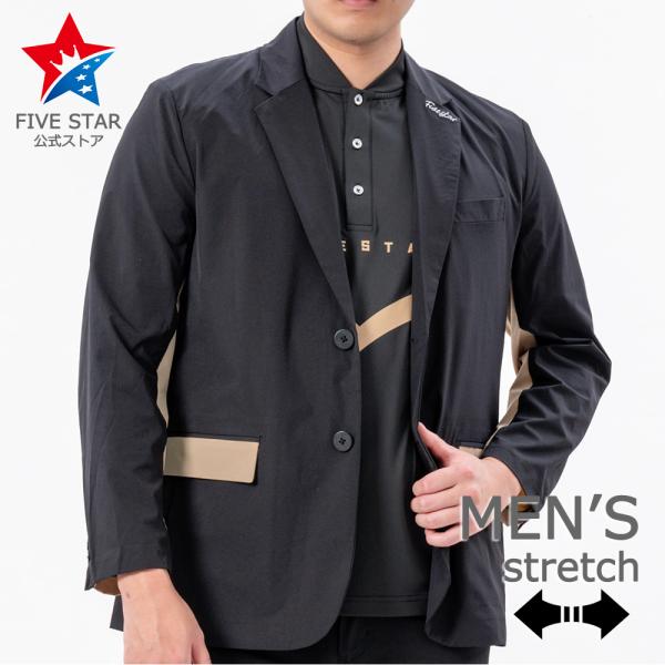 【お値下げ】メンズゴルフウェア　FIVE STAR　ファイブスター FIVE STAR（ゴルフ） ブルゾン ゴルフ メンズ スウェット ゴルフ