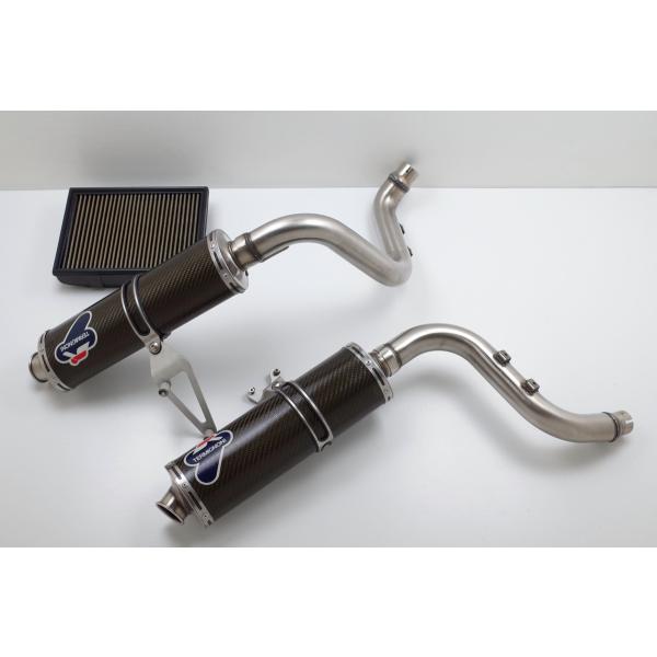 TERMIGNONI カーボンファイバー マフラー Webike | TERMIGNONI テルミニョーニ 3X1フルエキゾースト カーボン