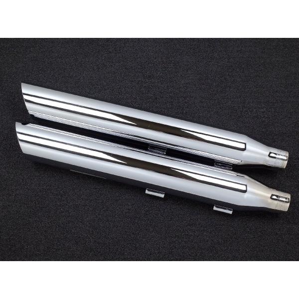 ソフテイル FLSTC FXSB 07-16 クロームワークス テーパーマフラー