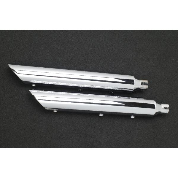 14-21 スポーツスター XL883 XL1200 RUSH ラッシュ スラッシュダウン スリップオン マフラー サイレンサー