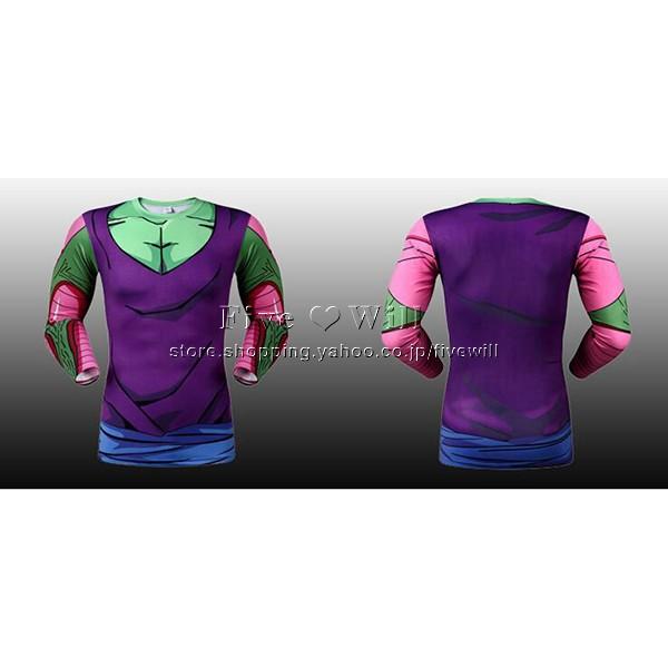 送料無料 ドラゴンボール 風 ピッコロ コスプレ衣装 長袖tシャツ スポーツウェア ヨガウェア 運動ウェア 春夏 男女ハロウィン コスチューム 通気 吸汗 速乾 Cosplay658a Five Will 通販 Yahoo ショッピング