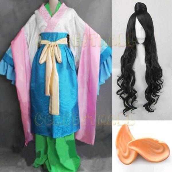 最短即日 送料無料 鬼灯の冷徹 風 妲己 Dakki コスプレ衣装 ウィッグ 耳 髪飾り イヤリング 変装 Cosplay 衣装ハロウィン仮装 演出服 お祭り 仮装用コスチューム Guideng01 Five Will 直売大セール Translationstation Com