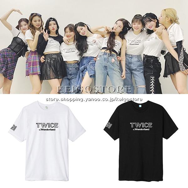 送料無料 21新品 Twice In Wonderland 韓流グッズ 半袖 Tシャツ 周辺 男女 半袖運動ウェア 応援服 打歌服 ペアルック Tシャツ 通気 吸汗 速乾 Te238 Five Will 通販 Yahoo ショッピング