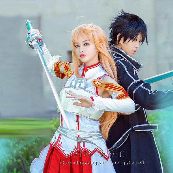 送料無料 ソードアート オンライン 風 アスナ 結城明日奈 コスプレ衣装 ウィッグ 靴 剣 ハロウィン仮装 演出服 お祭り イベント 仮装用 コスチューム 変装 Tt613 Five Will 通販 Yahoo ショッピング