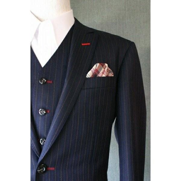 ポケットチーフ 結婚式 ワンタッチ ブランド フィックスポン fixpon メンズ パッフド２ ベージュ レッド ブラウン チェック柄 送別 パーティー ギフト 送料無料