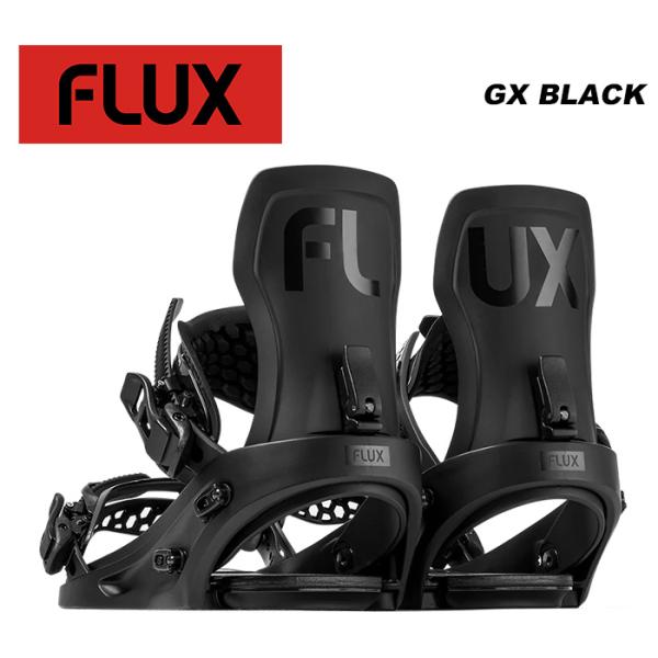 超美品　23-24 FLUX GX スノーボード ビンディング FLUX フラックス スノーボード ビンディング GX BLACK 23-24