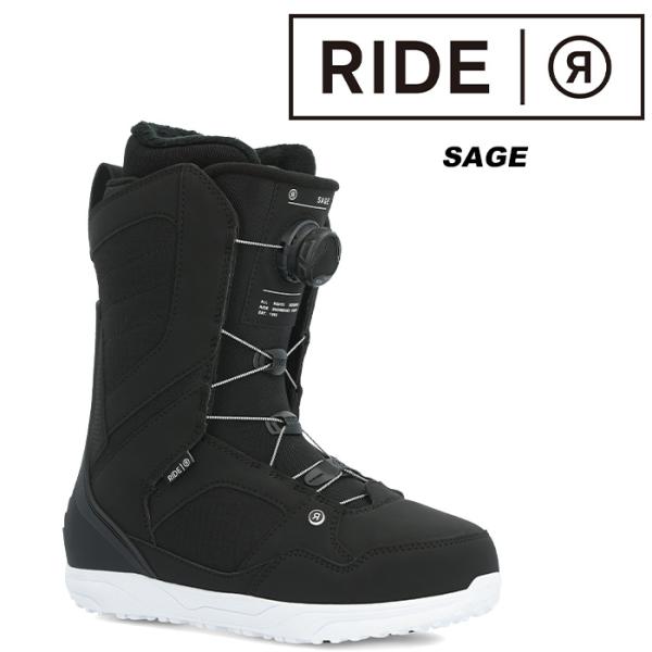 RIDE ライド スノーボード ブーツ SAGE BLACK 23-24 モデル レディース