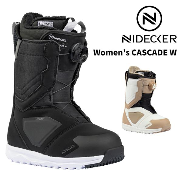 NIDECKER ナイデッカー スノーボード ブーツ CASCADE W 24-25 モデル