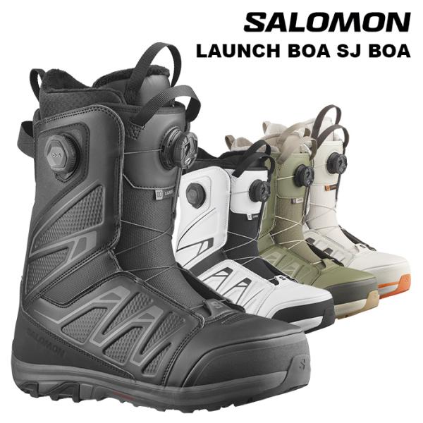スノーボード 24-25 2025 SALOMON LAUNCH BOA SJ BOA 2025 Salomon Launch BOA SJ BOA Men's Snowboard Boots - Rainy