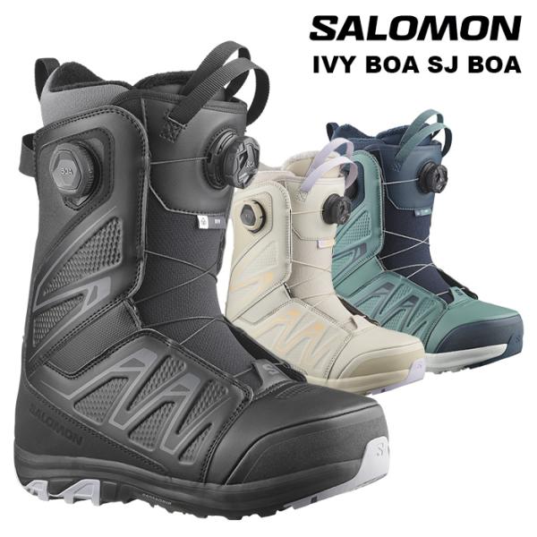 最安値　Salomon Ivy Boa SJ スノーボードブーツ 24センチ サロモン SALOMON IVY BOA SJ BOA スノーボードブーツ L41707600