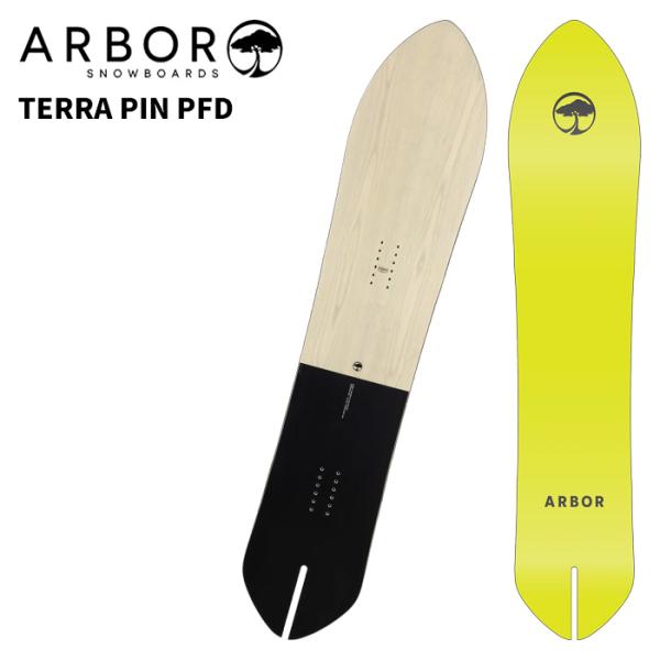 ARBOR アーバー スノーボード 板 TERRA PIN PFD 25-26 モデル : F