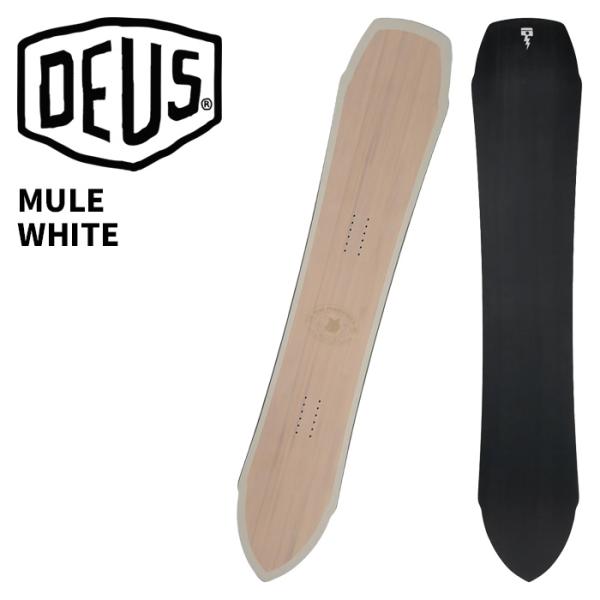 DEUS EX MACHINA デウスエクスマキナ スノーボード 板 MULE WHITE 25
