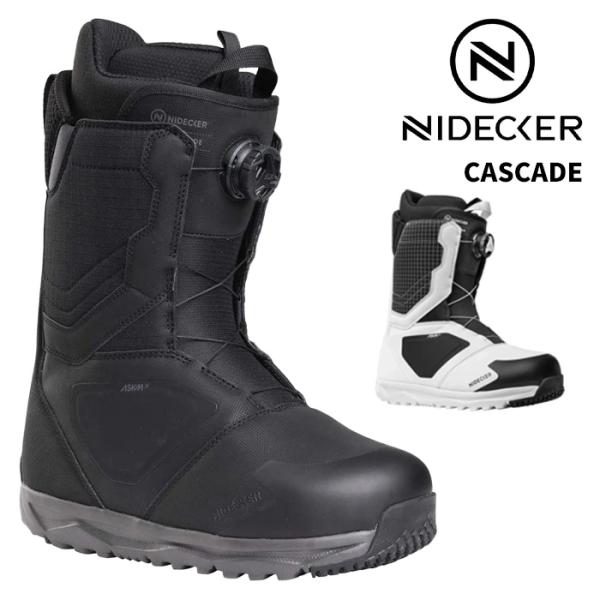 NIDECKER スノーボードブーツ　CASCADE 25センチ　新品未使用 NIDECKER ナイデッカー スノーボード ブーツ CASCADE 25-26 モデル : F