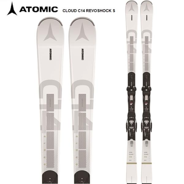 ATOMIC アトミック スキー板 CLOUD C14 REVOSHOCK S + X 12 GW ビンディングセット 22-23 モデル レディース