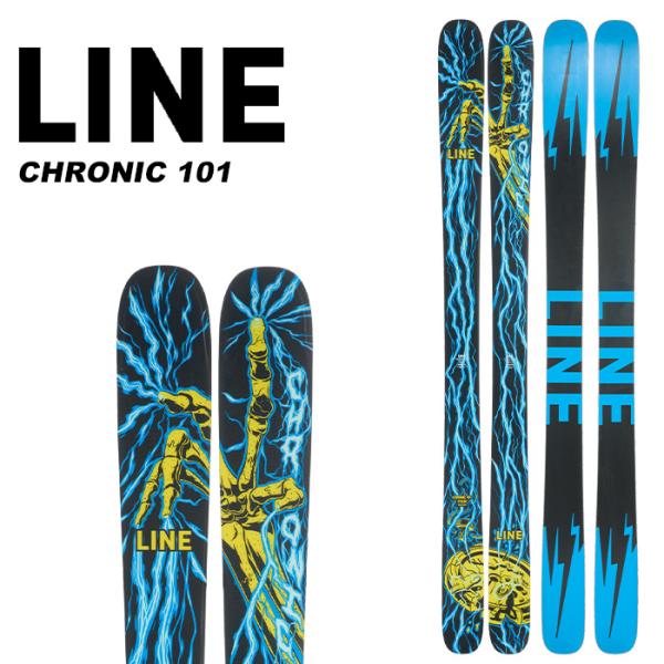LINE ライン スキー板 CHRONIC 101 板単品 23-24 モデル : F