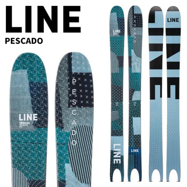 に*ん様 LINE PESCADO 180cm スキー板 ライン LINE ライン スキー板 PESCADO 板単品 24-25 モデル : F.JANCK
