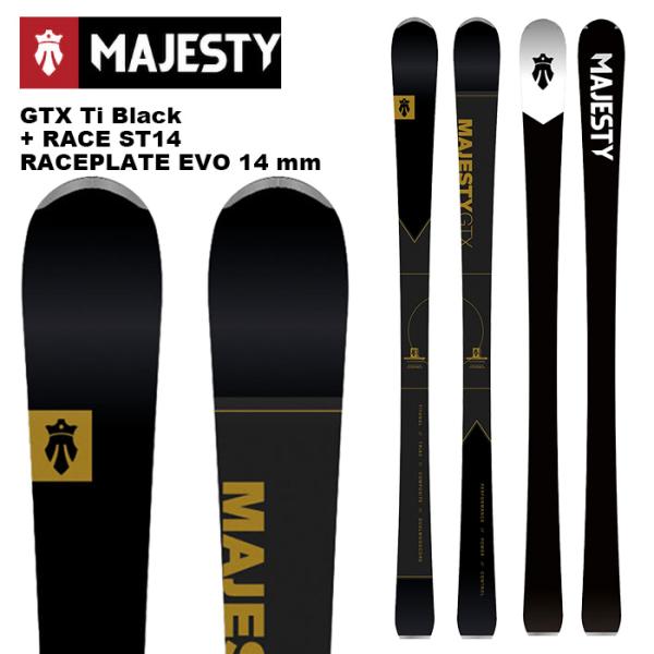MAJESTY スキー用ストック ブラック fjanck2_225maj1025