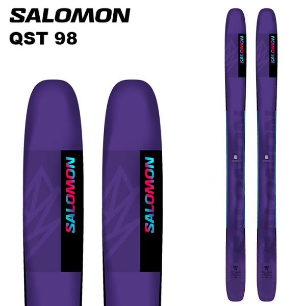 SALOMON サロモン スキー板 QST 98 板単品 24-25 モデル : F.JANCK