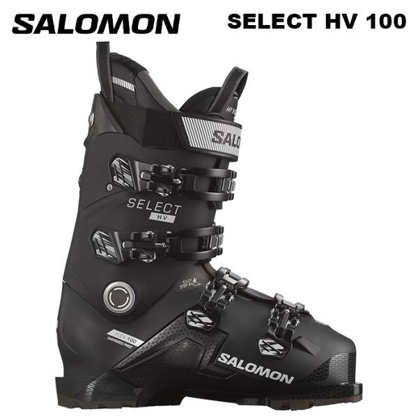 使用数回　サロモンSALOMON SELECT HV 100 スキーブーツ SALOMON サロモン スキーブーツ SELECT HV 100 24-25 モデル : F