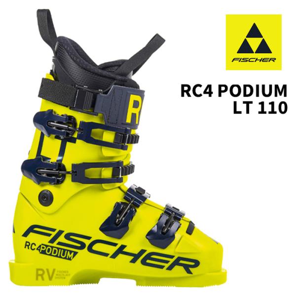 FISCHER フィッシャー スキーブーツ RC4 PODIUM LT 110 YELLOW/YELLOW