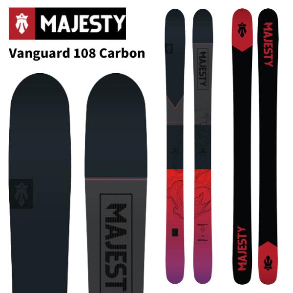 Majesty マジェスティ スキー板 Vanguard 108 Carbon 板単品 25-26