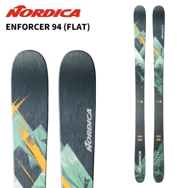 NORDICA ノルディカ スキー板 ENFORCER 94 (FLAT) ORANGE/GREEN/BLACK