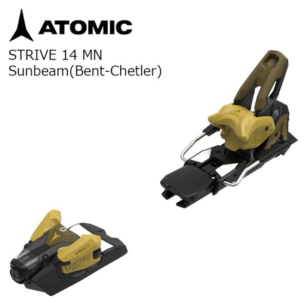 ATOMIC アトミック スキー ビンディング STRIVE 14 MN Bent Chetler Sunbeam （解放値 5.0-14.0） 26-27モデル 【単品販売不可】