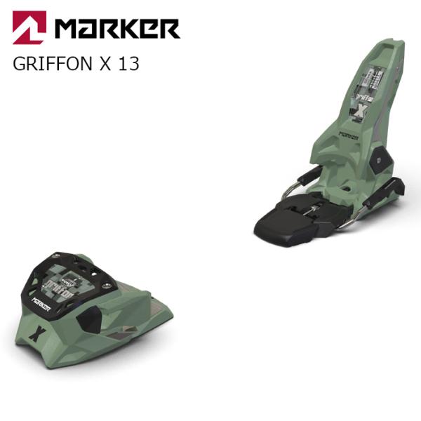 MARKER マーカー スキー ビンディング GRIFFON X 13 GREEN/BLACK （解放値 4.0-13.0） 26-27モデル 【単品販売不可】