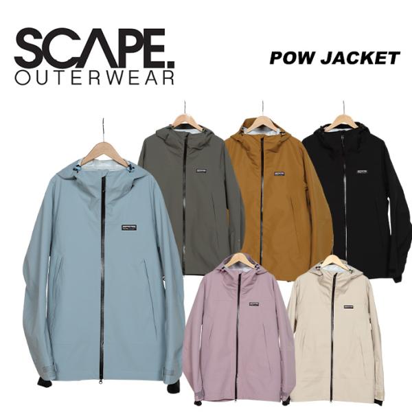 SCAPE ジャケット スノーボード ウェア ジャケット ユニセックス SCAPE エスケープ