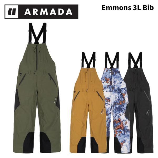ARMADA アルマダ ウェア Emmons 3L Bib 25-26(2026)モデル パンツ