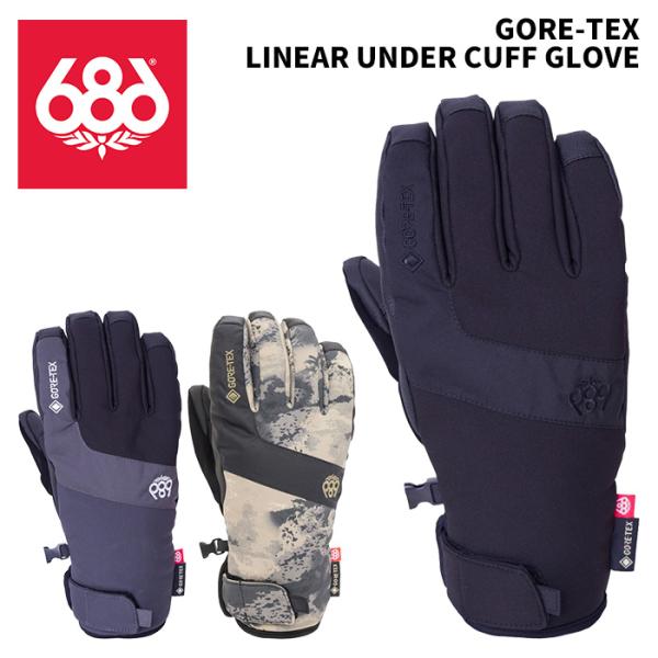 686 シックスエイトシックス グローブ GORE-TEX LINEAR UNDER CUFF