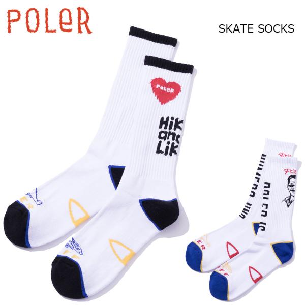 POLOR【26SS SKATE SOCKS】ポーラー スケートソックス　ハイソックス 靴下