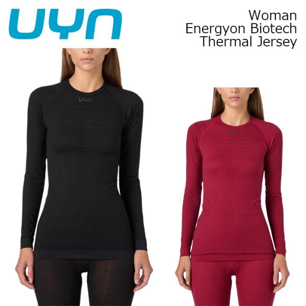 UYN U100424 ウィン ベースレイヤー シャツ Woman Energyon Biotech Thermal Jersey 26-27モデル レディース