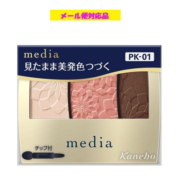 見たまま美発色つづく　グラデアイシャドウ美しい微粒子パールのつやと３色のグラデーション効果で上品な明るい目もとに。しっとりやわらかいパウダーがフィットして、見たままの美発色がつづく、グラデカラーアイシャドウです。繊細な輝きでくすみをカバーす...