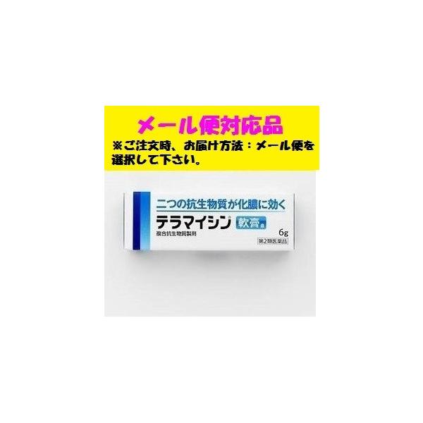 テラマイシン軟膏6ｇ 第2類医薬品 JNTLコンシューマーヘルス メール便対応品