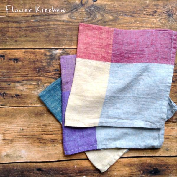 リーノ・エ・リーナ リネンハンカチ エシェル