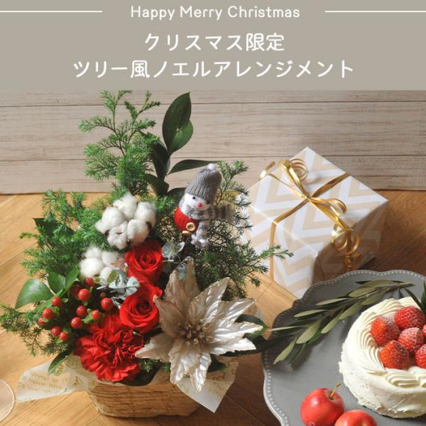 クリスマスプレゼント 花 フラワーギフト クリスマス サンタアレンジ サンタのピック付き 生花 フラワーアレンジメント Buyee 日本代购平台 产品购物网站大全 Buyee一站式代购 Bot Online