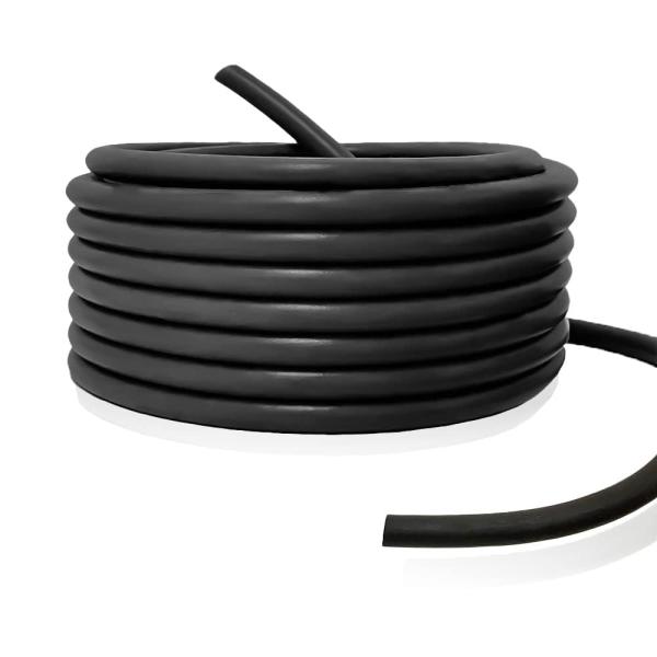 定尺 EM-LMFC 8sq 100m 黒 600V ケーブル 耐熱性 難燃性架橋ポリエチレン絶縁電線