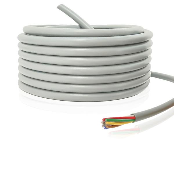 VCTF 2sq×8心 コード切り売り(1m〜90m) 灰色 300V 国内メーカー品 ビニル絶縁ビニルシースキャブタイヤ丸形コード 電線 ケーブル