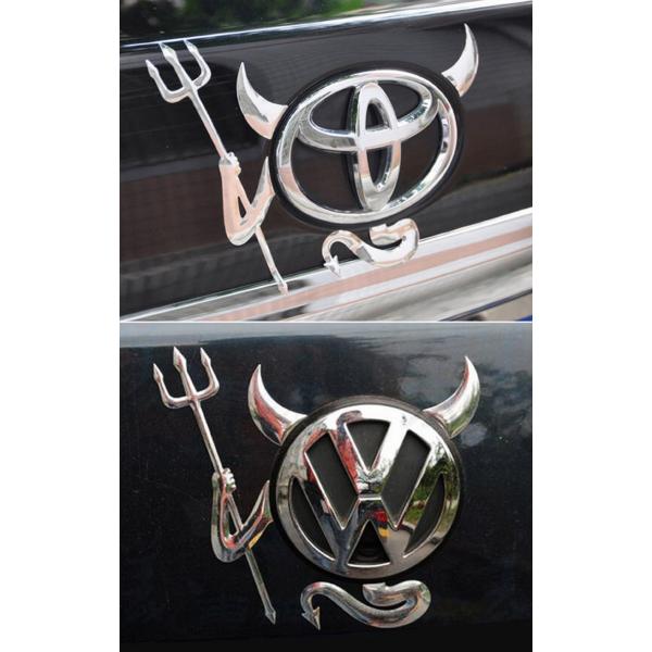 エンブレム ステッカー シール 外装 装飾 車 カー用品 デビル エンジェル 悪魔 天使 豹 ドレスアップ E024 Buyee Buyee 日本の通販商品 オークションの代理入札 代理購入