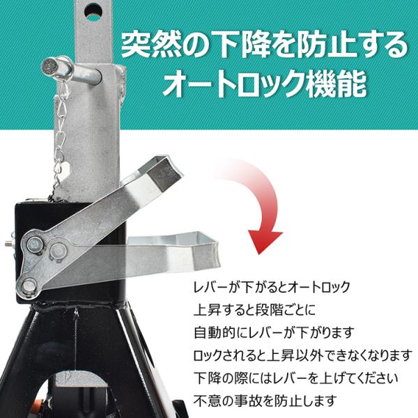 ジャッキ 3t 2個セット 油圧ジャッキ ジャッキスタンド フロアジャッキ