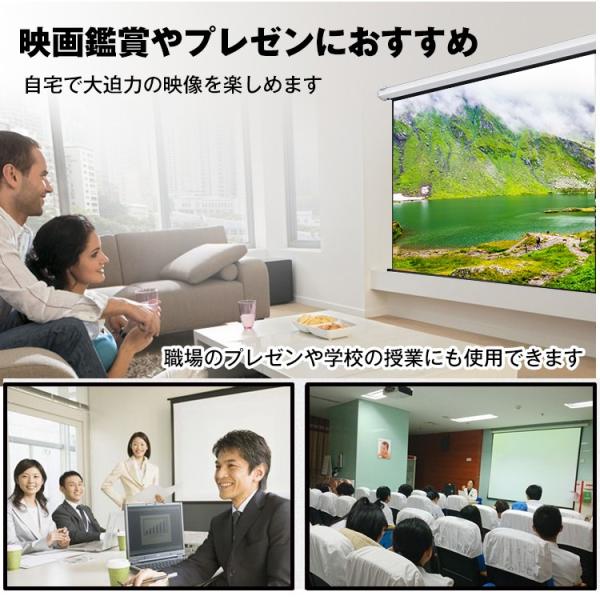 美品 プロジェクタースクリーン 72インチ サンワサプライ ロールスクリーン サンワダイレクト本店 サンワサプライ【オフィス・PC周辺通販】