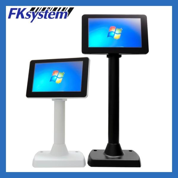 【動作品】FKsystem AS-700HF 7インチ LCDタイプディスプレイ AS-700HF エフケイシステム 7インチ LCDカスタマーディスプレイ : POS