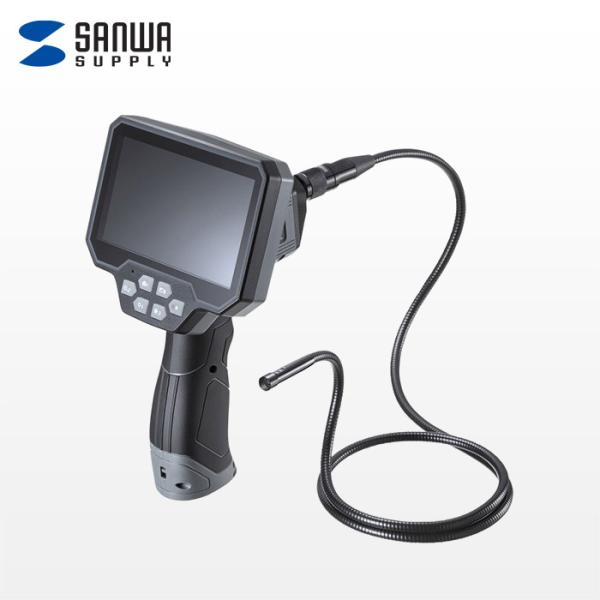 ■床下や狭い空間などを撮影できる■先端に3つのカメラを搭載■側面の撮影も可能■5インチの大画面LCD■1280×720の高解像度仕様■先端LEDで暗いところでも明るく撮影■IP67の防塵防水設計■映像を録画可能製品型番：CMS-ES02SE...