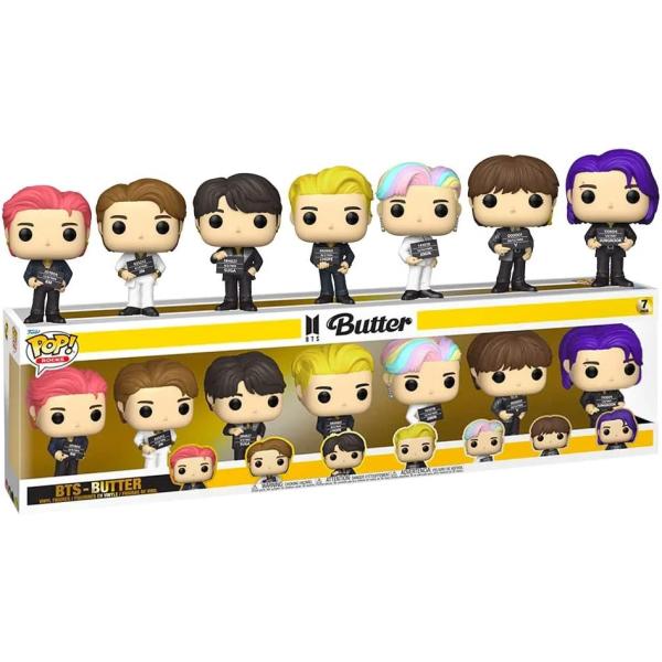 Funko POP! BTS Butter フィギュア 7個セット ファンコ 防弾少年団