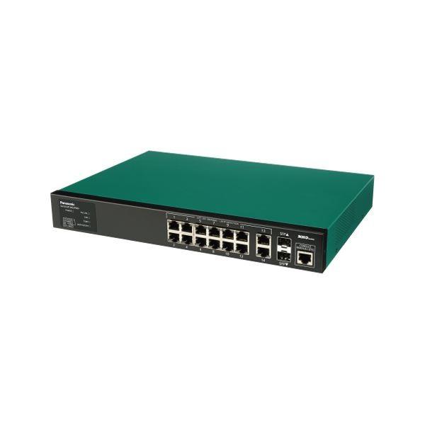 パナソニックesネットワークス Poe Plus対応 14ポートl2スイッチングハブ 実物 Pn28128 Switch M12eglpwr