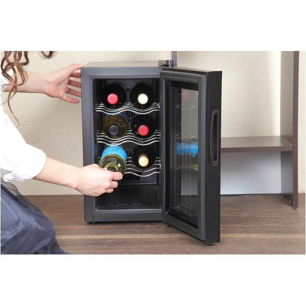 Sunruck 8本収納 ノンフロン電子式ワインセラー Ladyのsunruck キッチン家電 ワイン庫 Sr W8k Ds First 8本収納 Lady