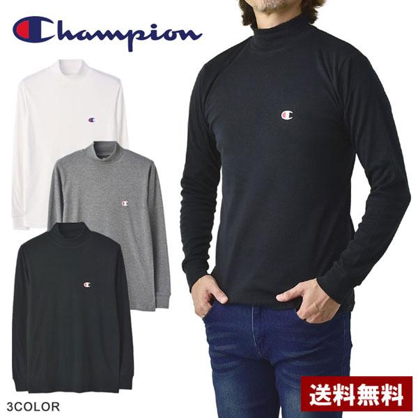 Champion チャンピオン 保温 ハイネック タートルネック 裏起毛 Champion チャンピオン 保温 ハイネック タートルネック 裏起毛