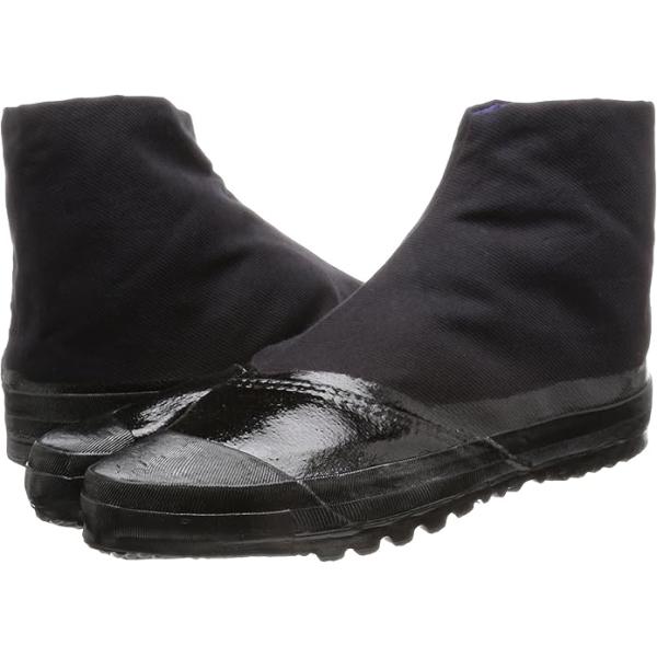 商品紹介傷みやすい部分に補強加工を施し、悪路や少々荒い重作業に適した頑丈な地下足袋です。 ●足回りを防水用糊でコーティング加工していますので、防水性に優れています。 ●爪先のゴム補強と廻しテープゴムの二重の補強を施していますので、丈夫で壊れ...