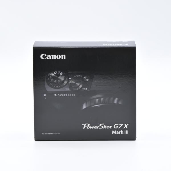 Canon PowerShot G7X Mark Ⅲ ブラック コンデジ PowerShot G7 X Mark III：コンパクトデジタルカメラ｜個人